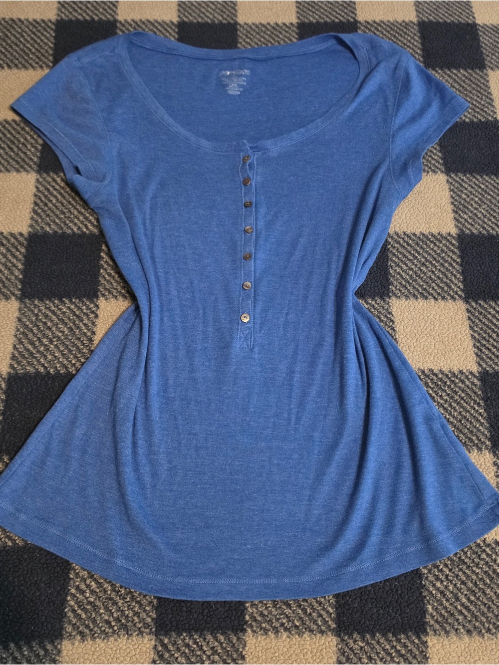 Twilightcore fairycore style henley top by gap